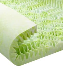 Topper de colchón de espuma viscoelástica de 3 pulgadas,