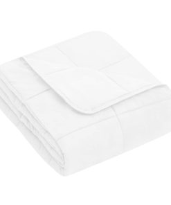 Manta Ponderada yescool (5 lbs, 36" x 48", Blanco) Manta