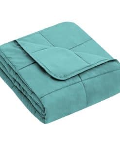 Manta Ponderada Yescool (5 lbs, 36" x 48", Teal) Manta