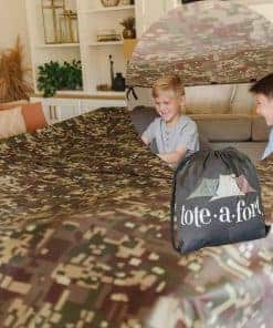 Kit de Construcción de Fortalezas TOTEAFORT Camo para Niños