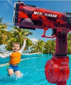 Pistola de Agua Eléctrica, Cañón de Agua de Gran Capacidad,