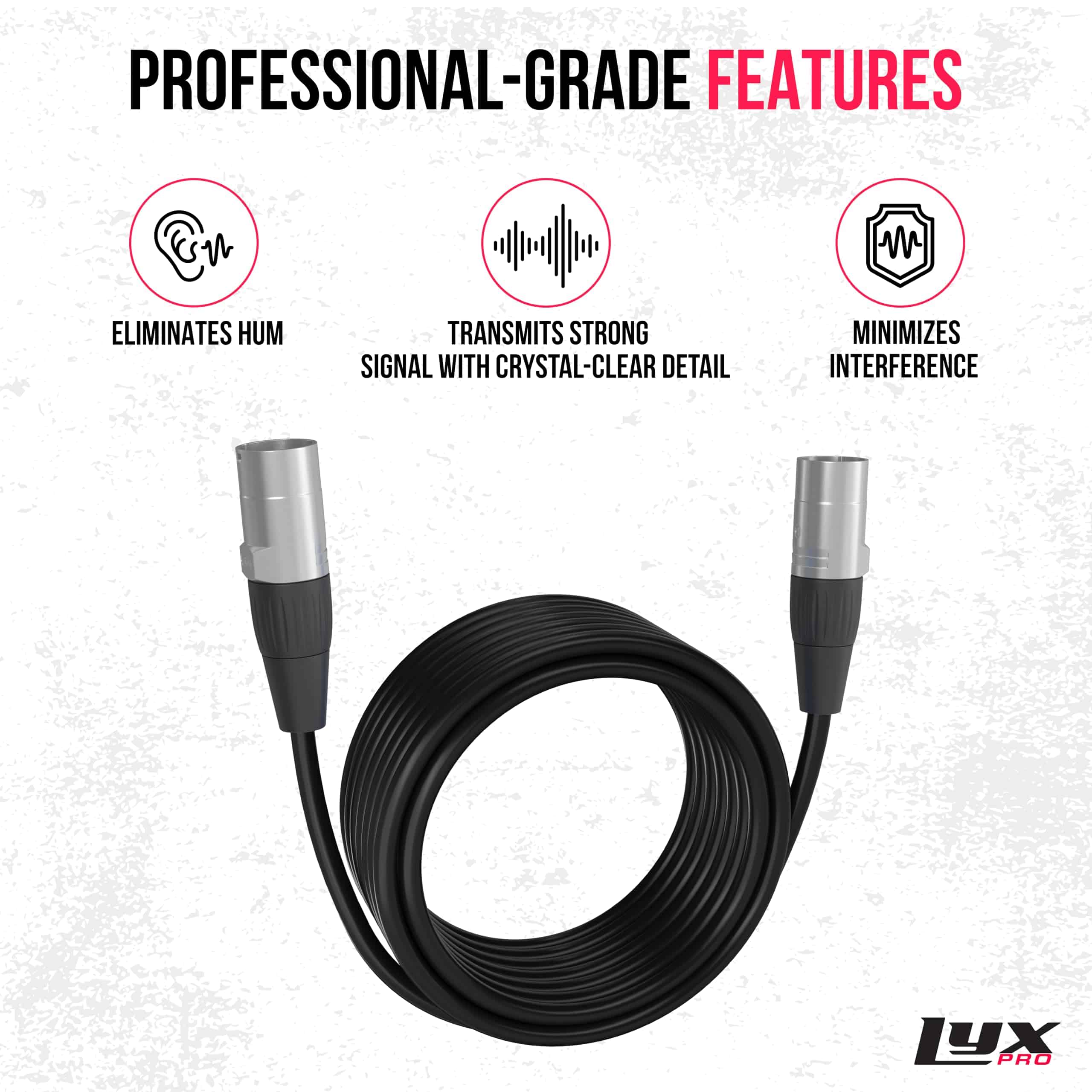 Cable Ethercon Blindado LyxPro de 20 Pies - Cable de Audio - Imagen 3