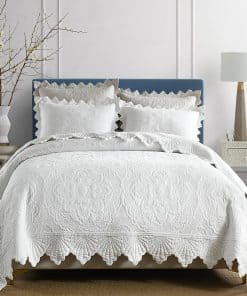 Juego de Colcha de Algodón Camandy Reversible para Todas