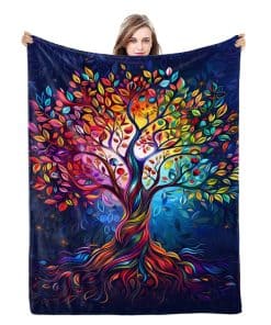 Manta de árbol Naniopick Gifts para Adultos Niños, 340GSM