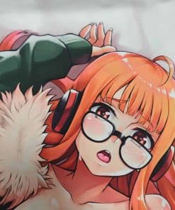 Funda de almohada corporal abrazable de anime de la chica