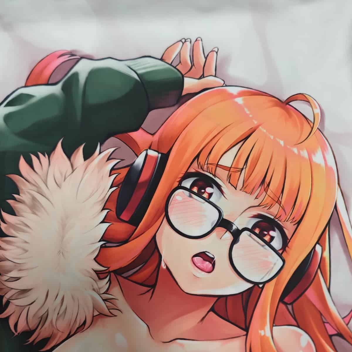 Funda de almohada corporal abrazable de anime de la chica