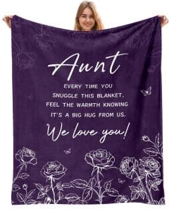 Manta de Tía AJIIUSV - El Mejor Regalo de Sobrina, Regalos