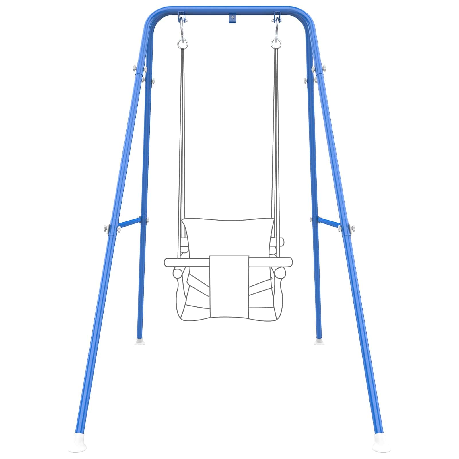 Soporte de Columpio para Niños, Estructura de -Azul