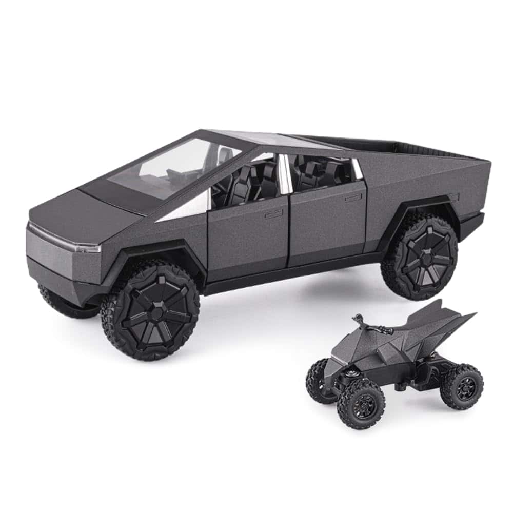 Modelo de Camioneta 1/24 con Motocicleta RV, Coche de