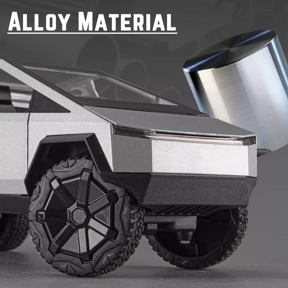 Juguete de Camioneta Grande 1/24 con Autocaravana y - Imagen 3