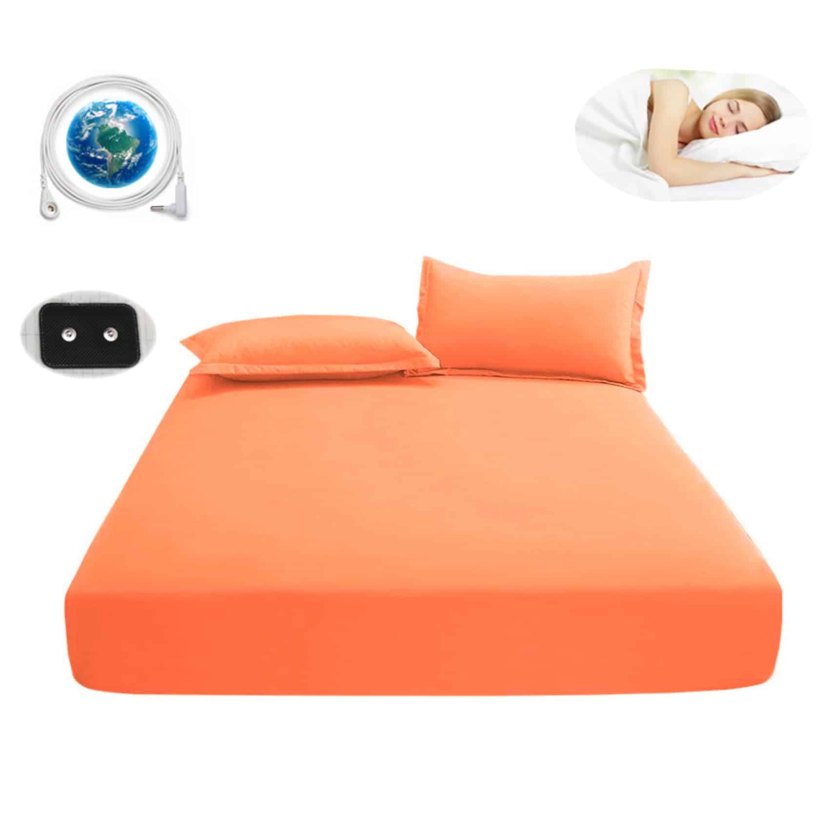 Sábana de Conexión a Tierra Orgánica, Sábana Ajustable con