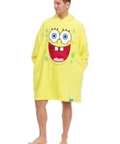 Manta con capucha para disfraz de Spongebob de COCO BRANDS,