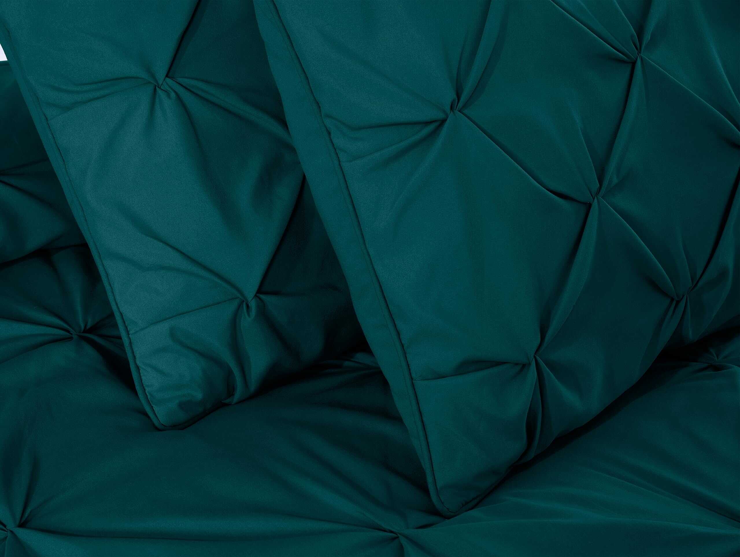 Juego de Comforter Chezmoi Collection Berlin Teal Pinch - Imagen 5