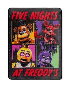 Manta Raschel de Five Nights at Freddy's Characters |