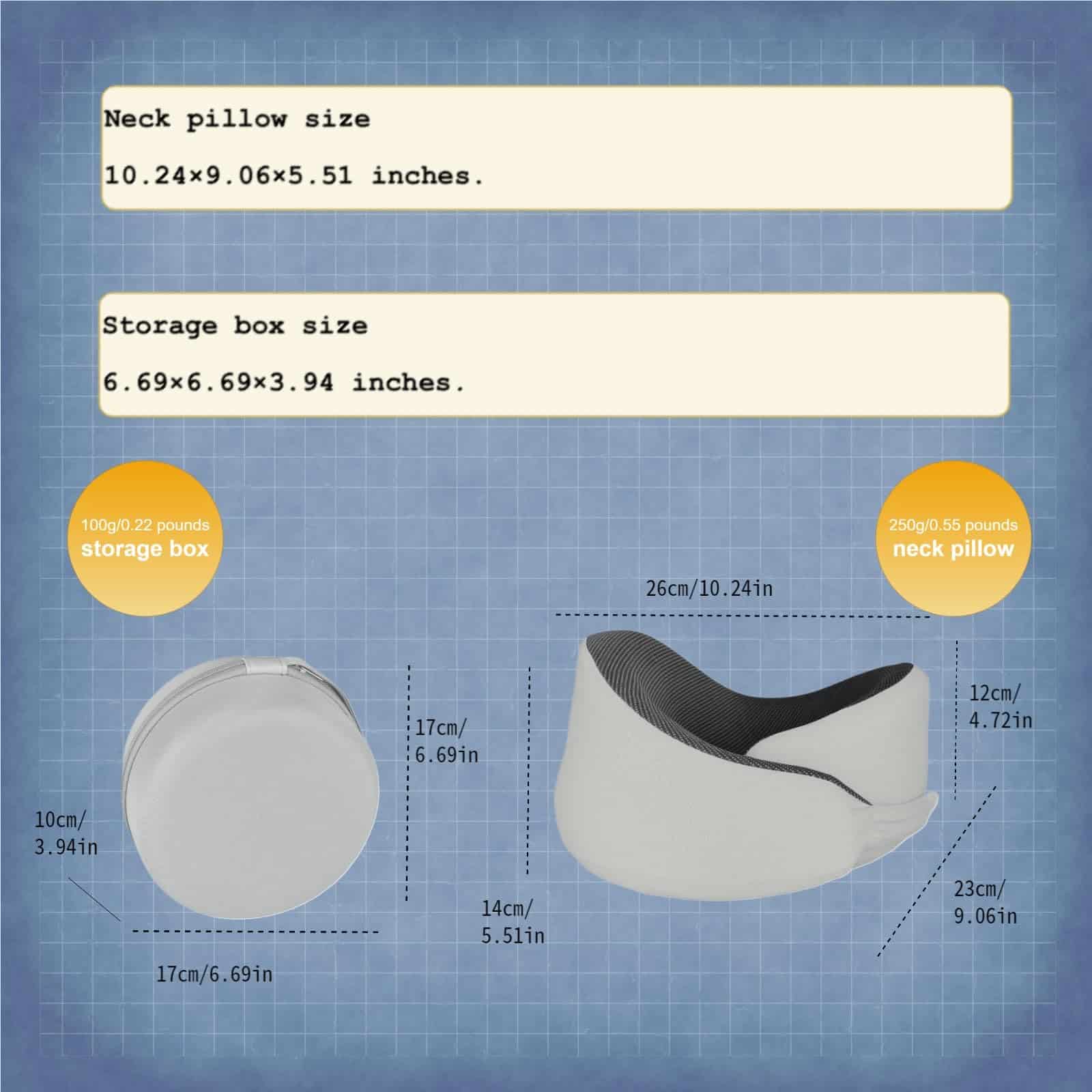 Almohada de Cuello de Espuma con Memoria Stuntechy, Diseño - Imagen 4