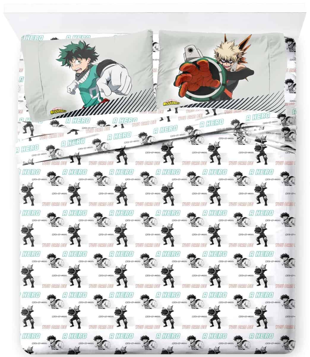 Juego de sábanas de My Hero Academia Jay Franco Full Size -