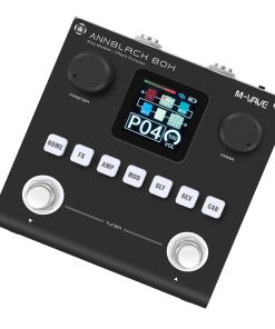 M-KVIVE Black Pedal Box Amplificador Multiefectos Portátil