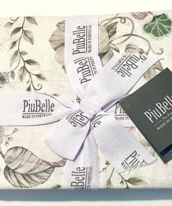 Juego de sábanas blancas de 4 piezas 100% algodón de lujo