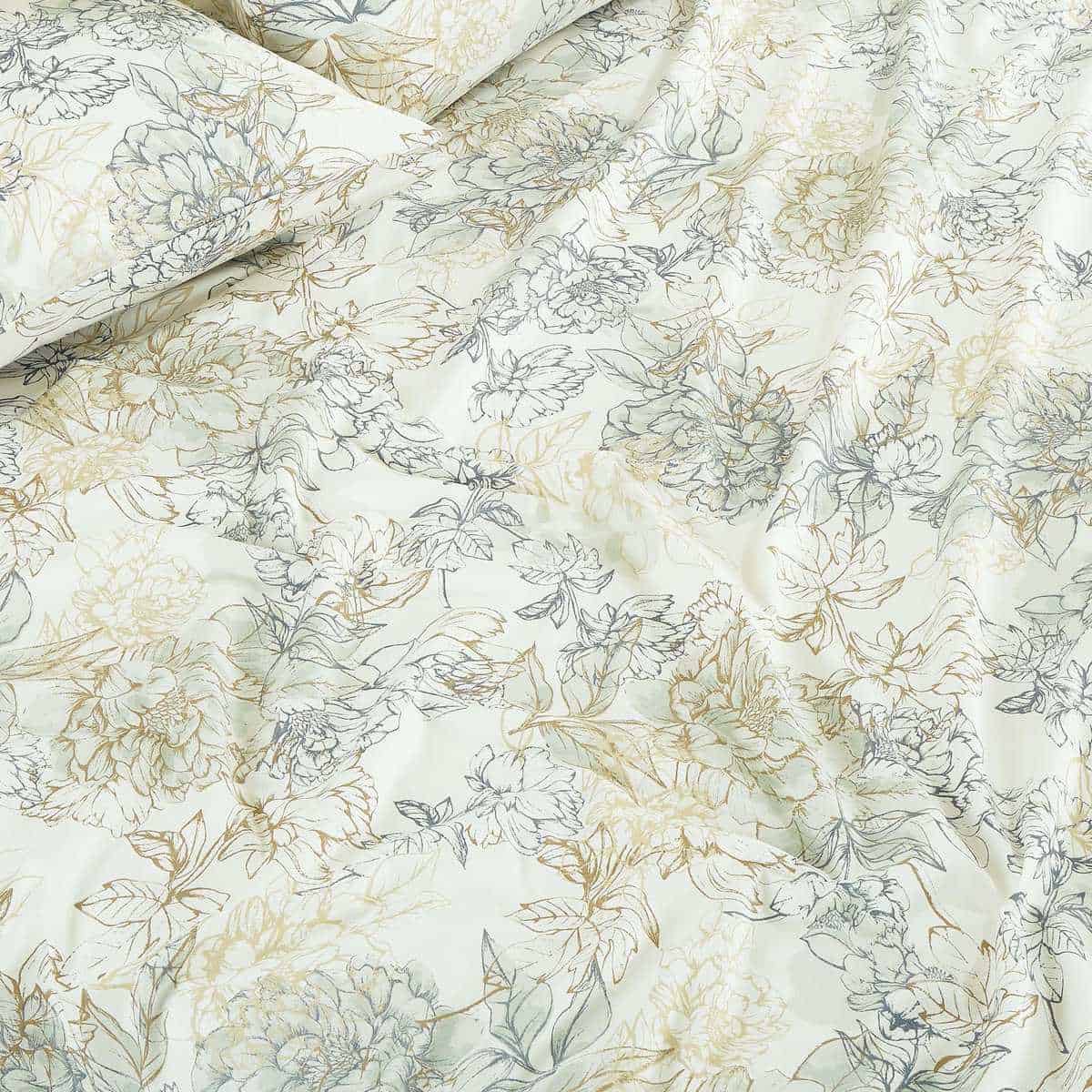 Juego de sábanas Chezmoi Collection Clematis 4 piezas - - Imagen 7