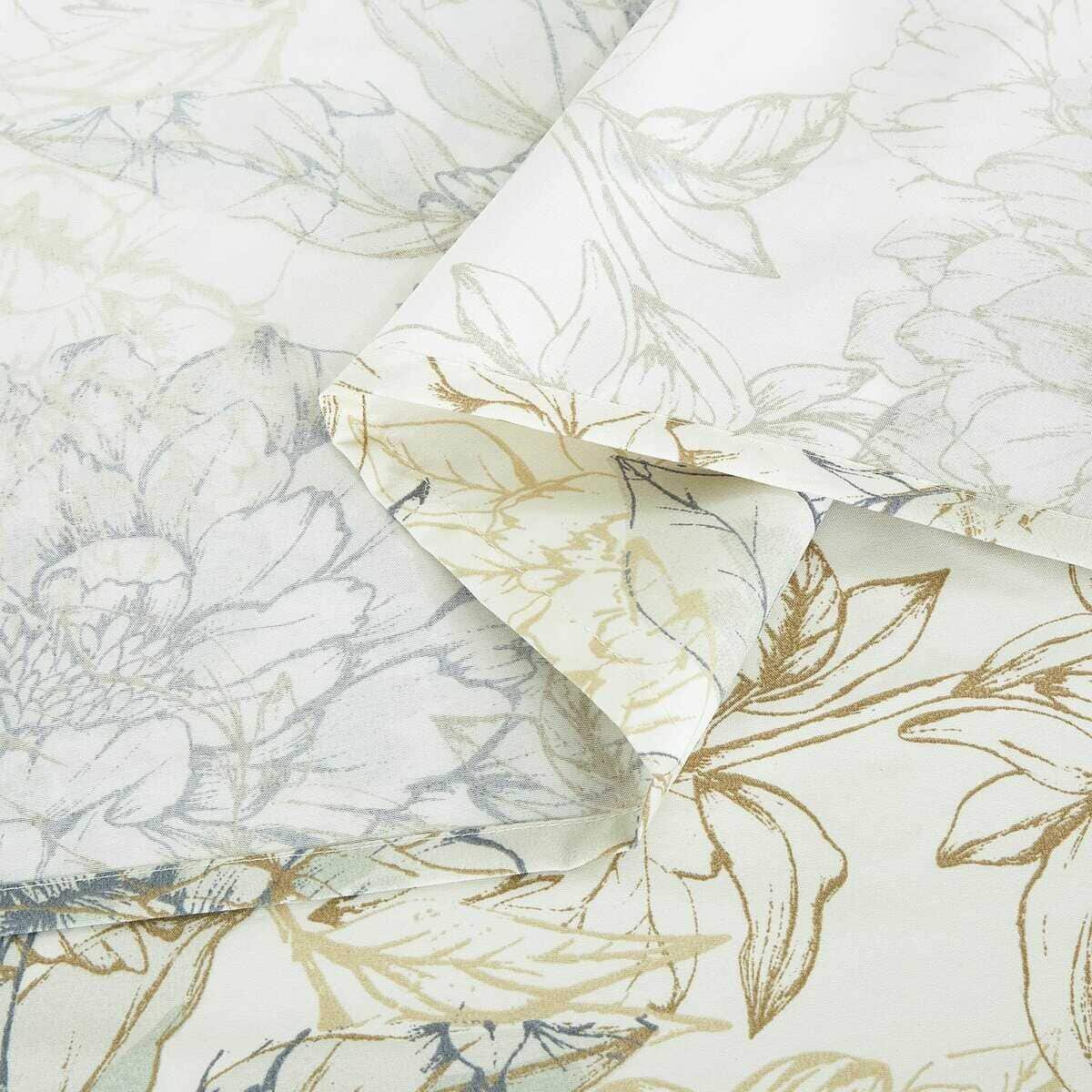 Juego de sábanas Chezmoi Collection Clematis 4 piezas - - Imagen 8