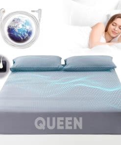 Sábanas de conexión a tierra tamaño queen, -Gris