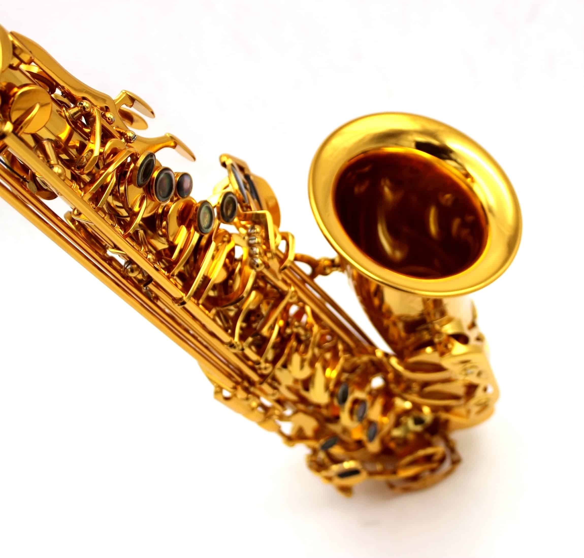 Saxofón Alto de Laca Dorada en Mi bemol: Saxofón Alto para - Imagen 4