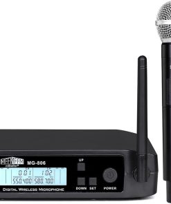 Sistema de Micrófono Inalámbrico UHF mffmffm - Doble