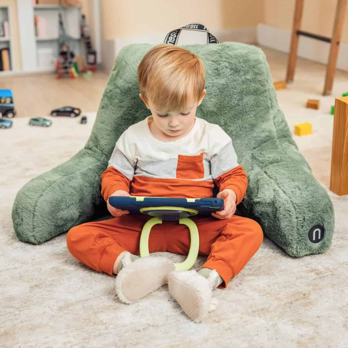 Almohada de Lectura Nestl Fur, Elegante Almohada de - Imagen 8