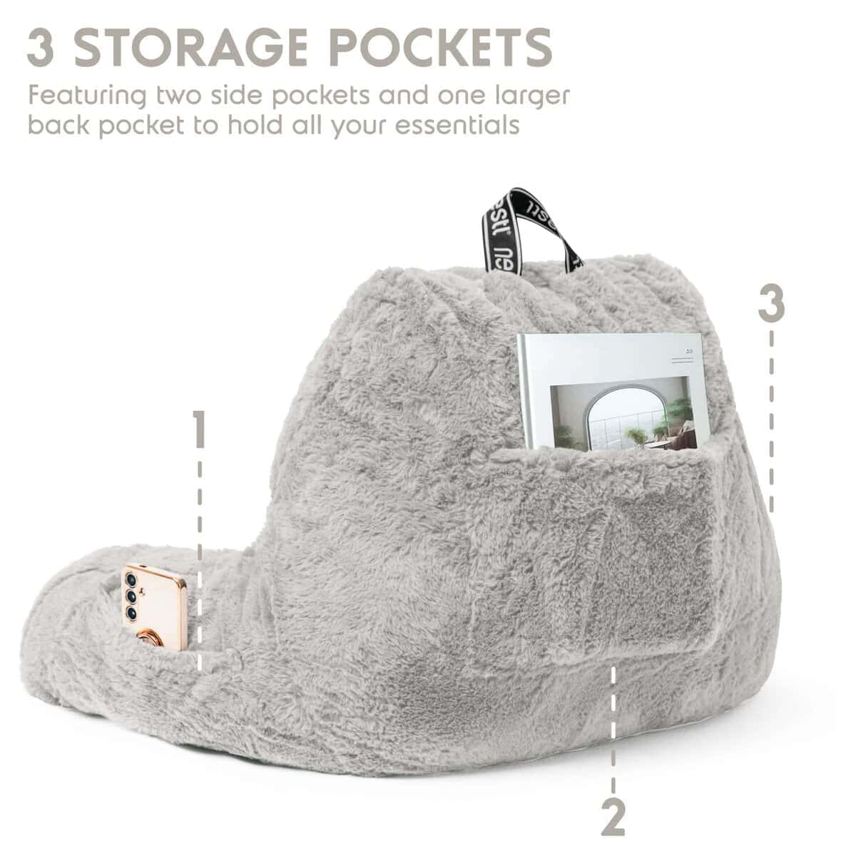 Almohada de Lectura Nestl, Elegante Almohada de Respaldo - Imagen 6