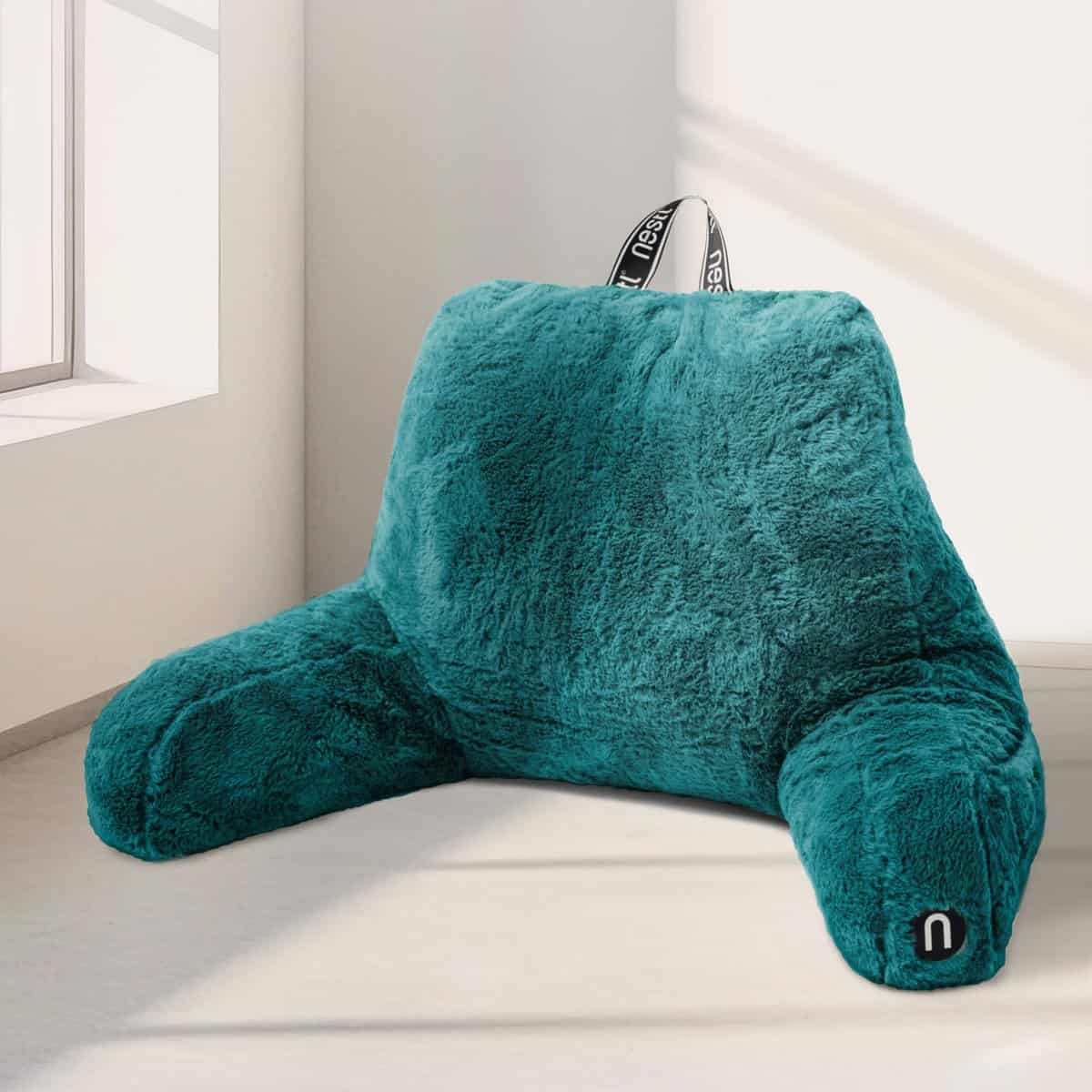 Almohada de lectura Nestl, elegante almohada para la cama