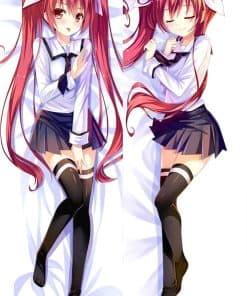 Funda de almohada para cuerpo de anime -Purple