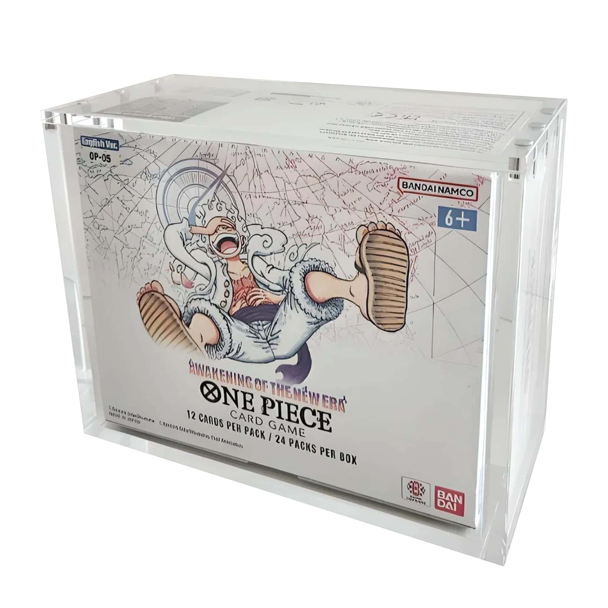 Estuche de Acrílico Deluxe Compatible con Cajas de Cartas