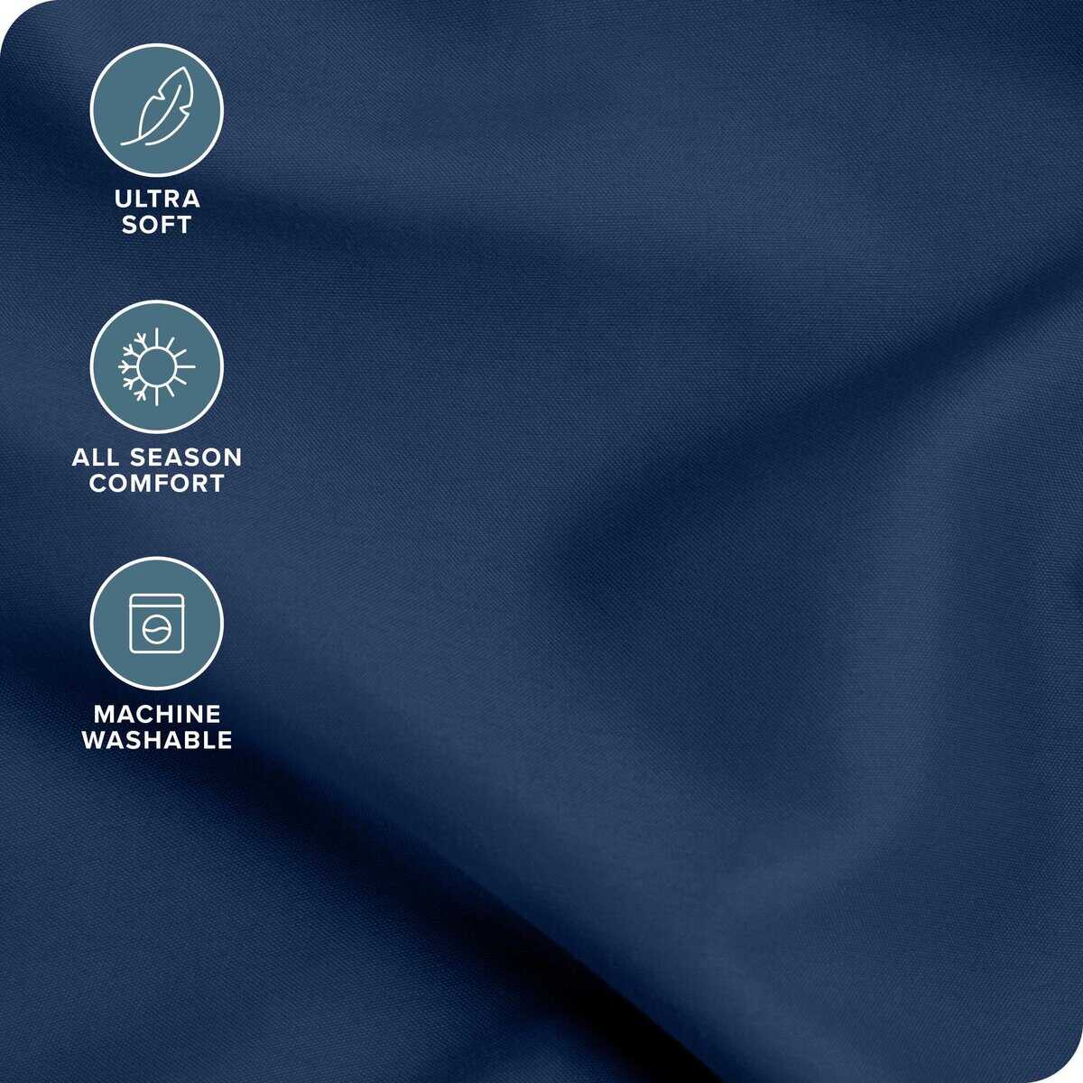 Juego de Sábanas Split King de Bare Home - Bolsillos - Imagen 4