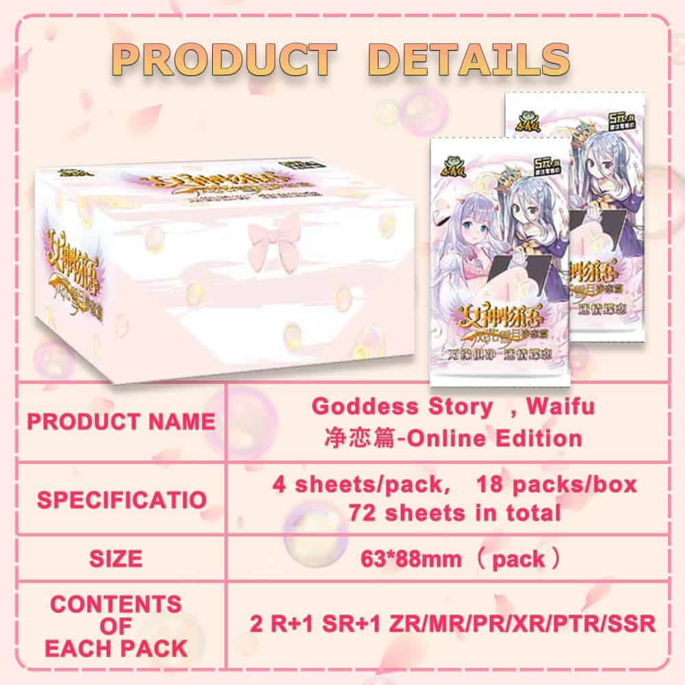 KUPAIDE Caja de Refuerzo de la Serie Waifu Goddess Story - Imagen 3