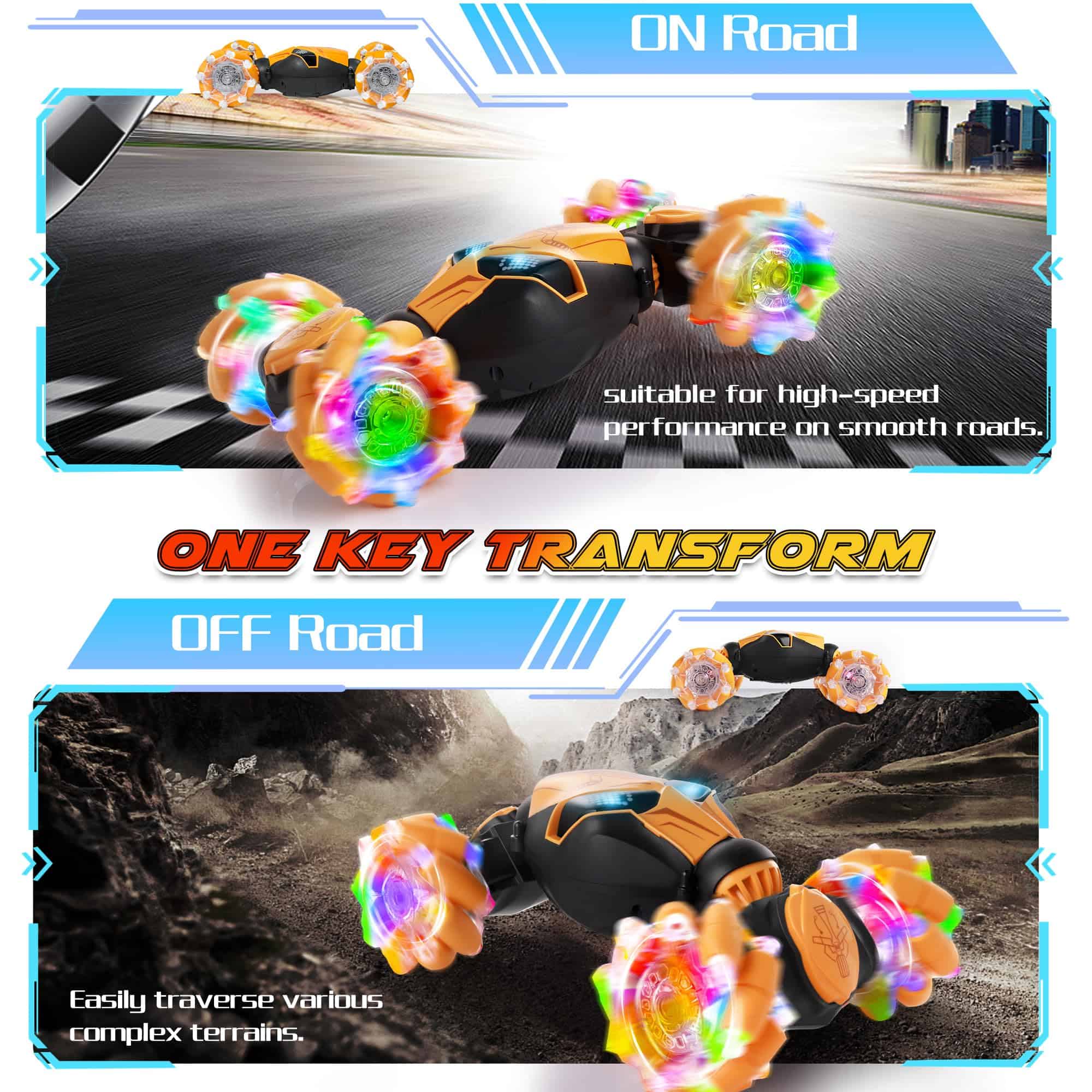 Coche de Control Remoto con Sensor de Gestos para Niños - Imagen 5