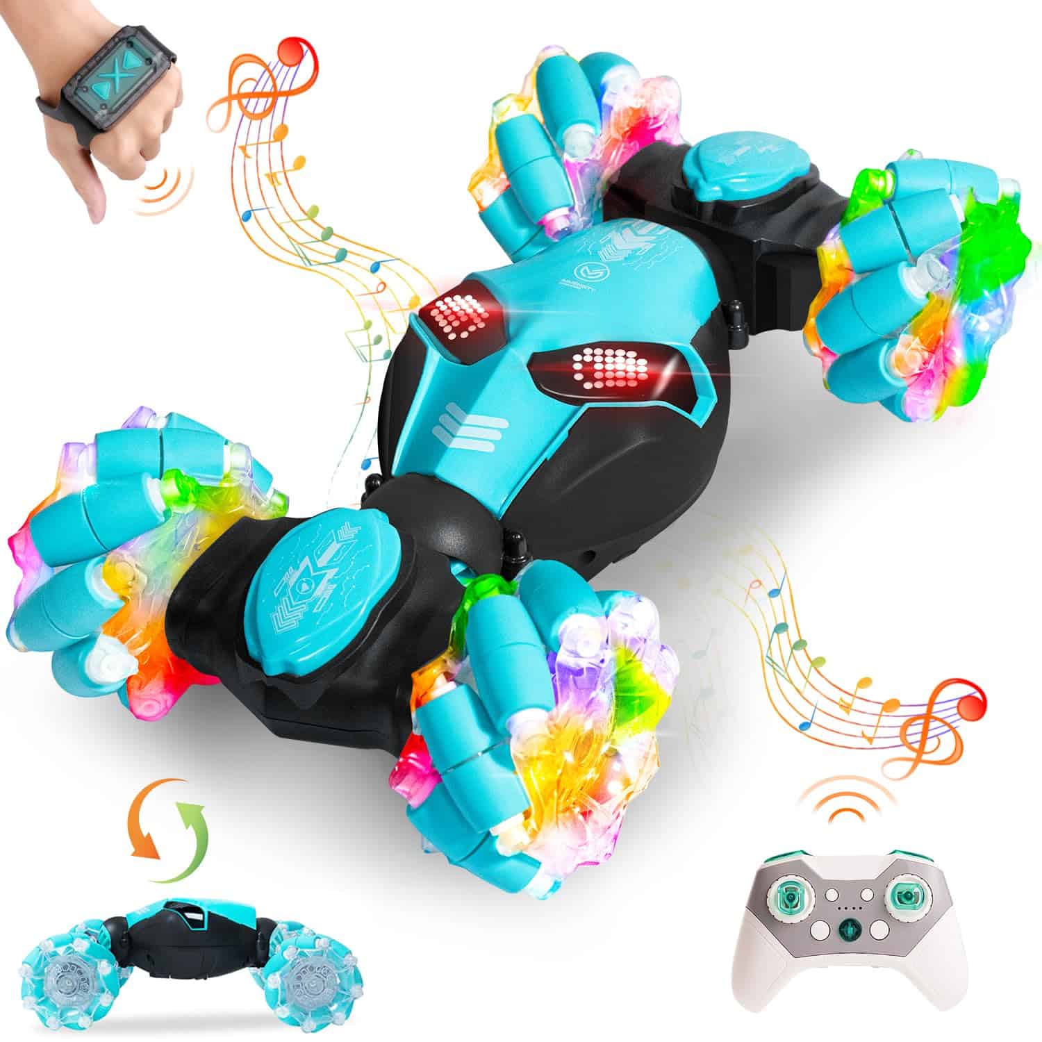 Coche de Control Remoto con Sensor de Gestos RC Stunt Cars