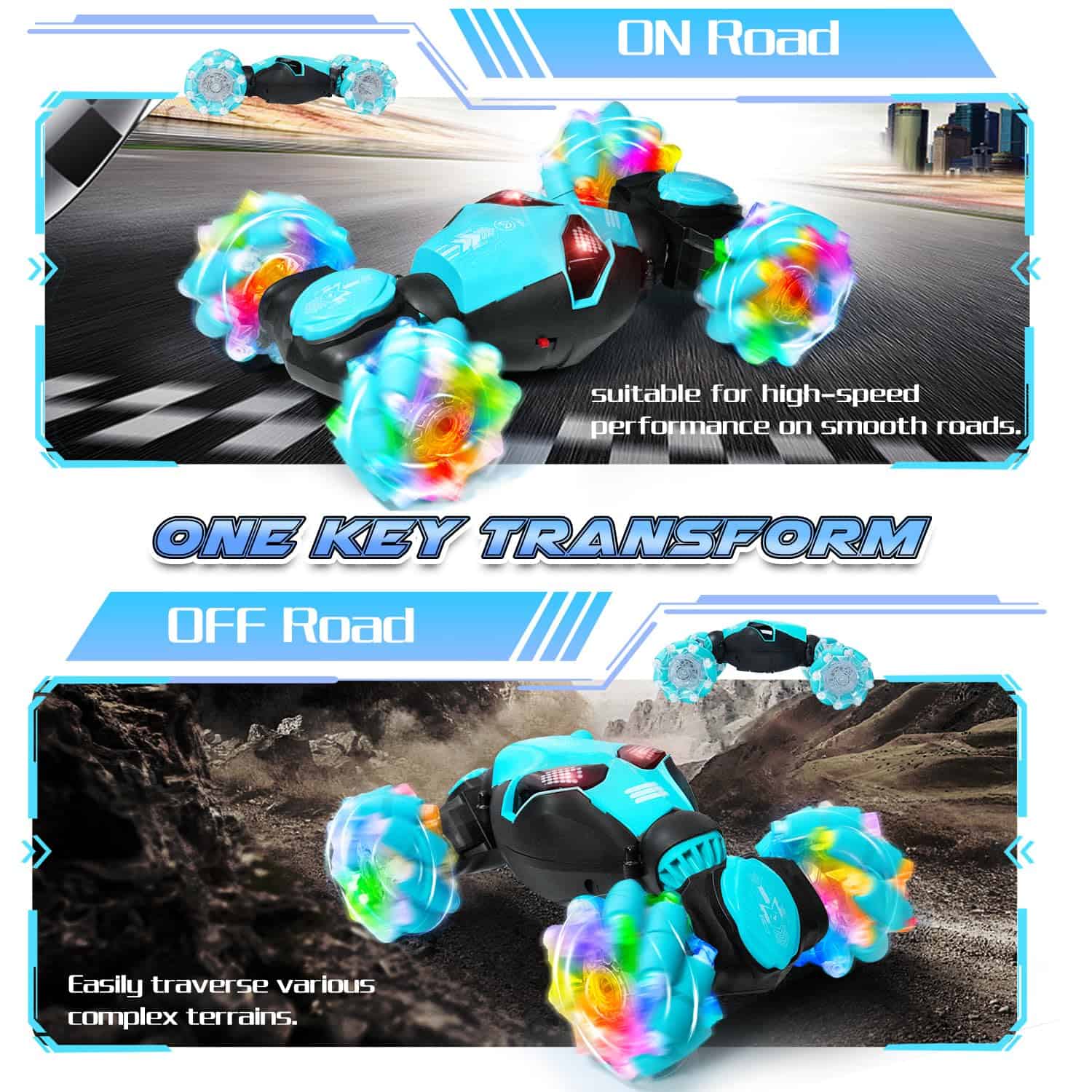 Coche de Control Remoto con Sensor de Gestos RC Stunt Cars - Imagen 5