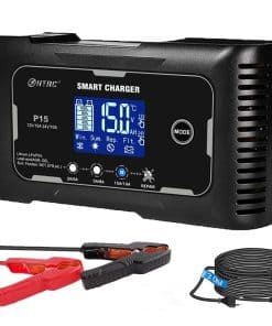 Cargador de batería de litio de 15 amperios, Lifepo4,