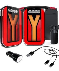 Juego de Luces Traseras Magnéticas Inalámbricas LED SLARY,