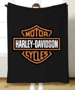 Manta de Harley Blanket Motorcycle Davidson Super Soft