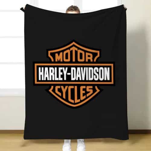 Manta de Harley Blanket Motorcycle Davidson Super Soft