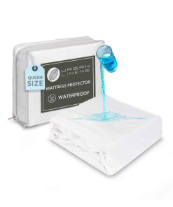 Protector de Colchón Impermeable Tamaño Queen | Cubierta de