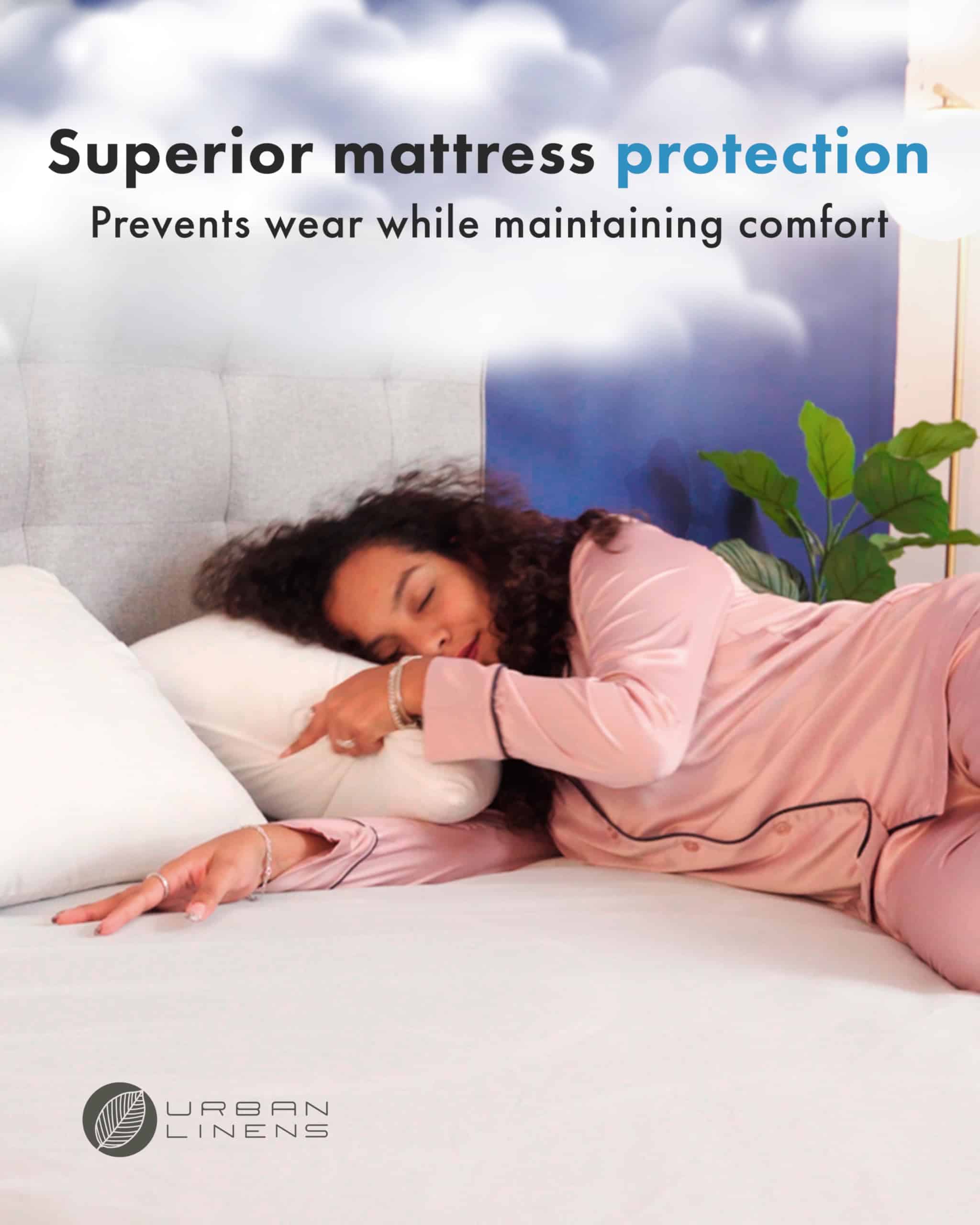 Protector de Colchón Impermeable Tamaño Queen | Cubierta de - Imagen 7