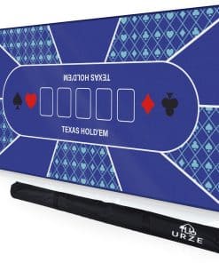 Tapete de Mesa Plegable para Poker - 70" x 35" - Tapete de