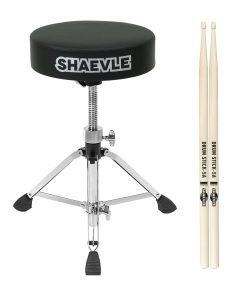 Taburete de Batería Ajustable en Altura Shaevle Drum Throne