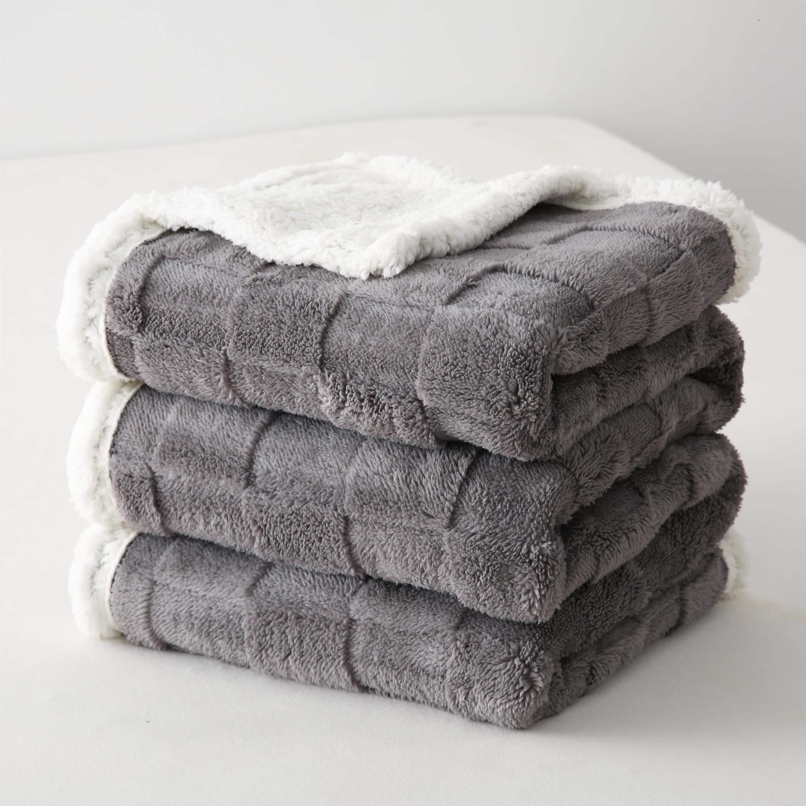 Manta Sherpa Gracelife Manta de Franela, Manta Esponjosa - Imagen 8