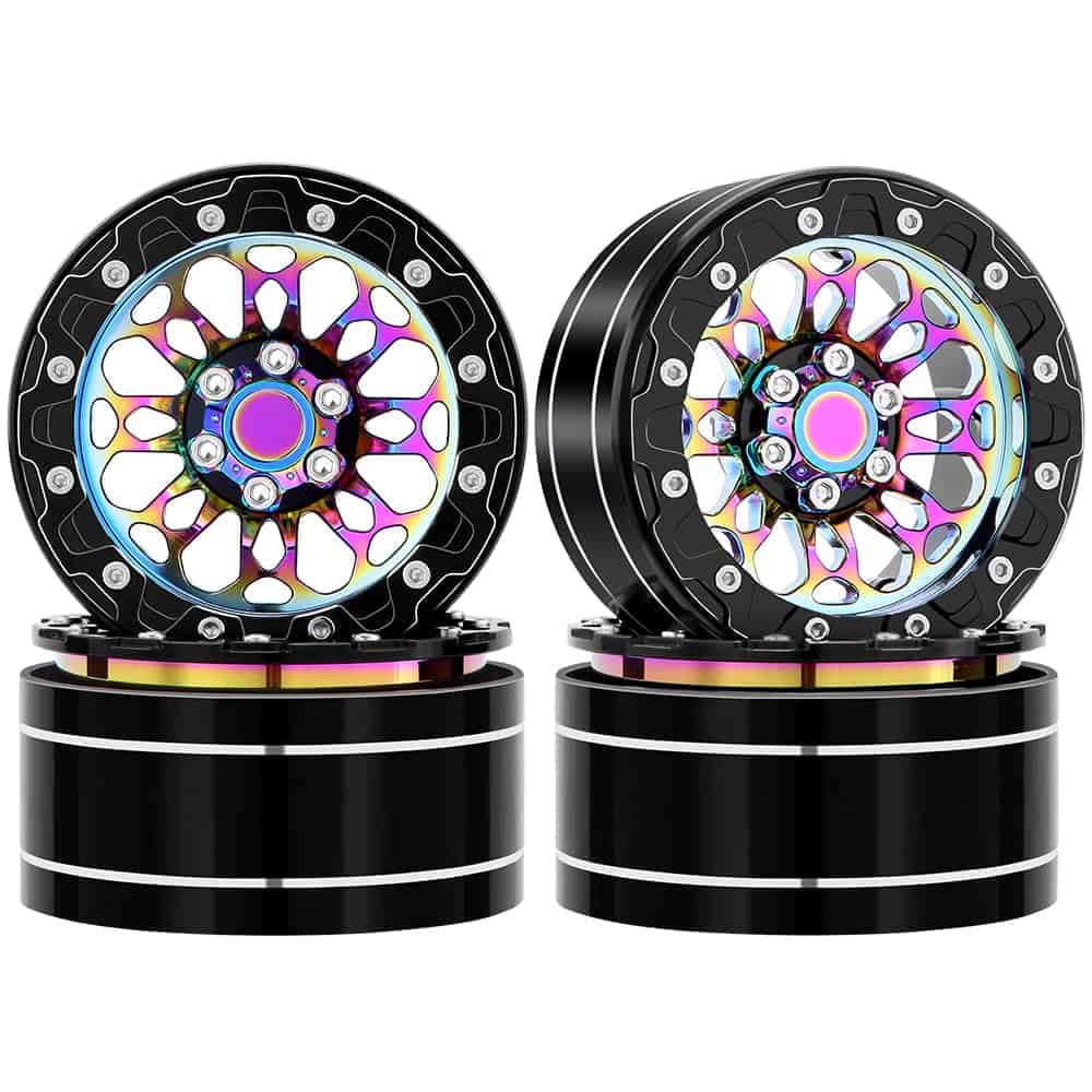 Rueda Beadlock Ajustable de 2.2" con Offset Negativo de