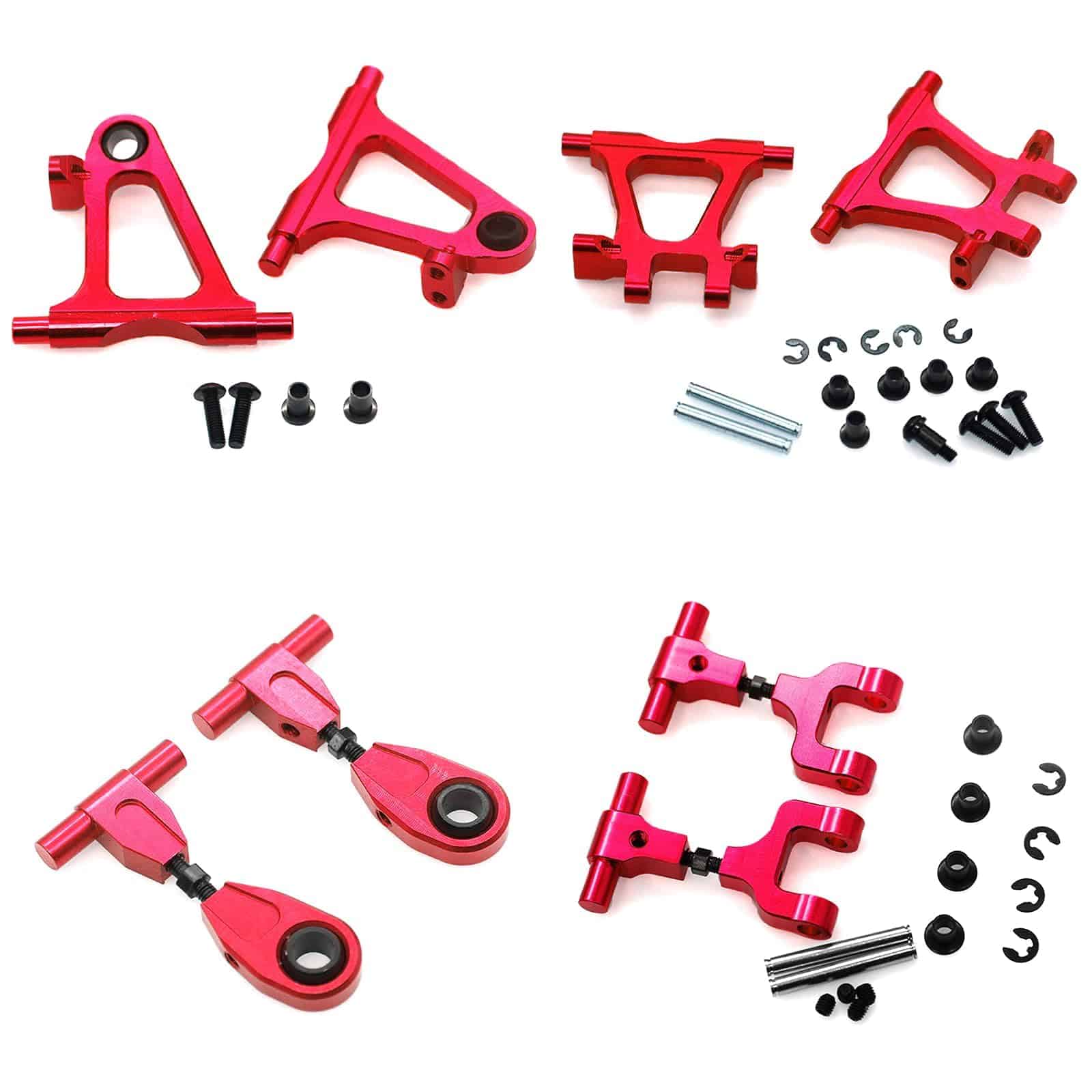 Dantenron RC TT-02 Set de Brazos de Suspensión Frontal