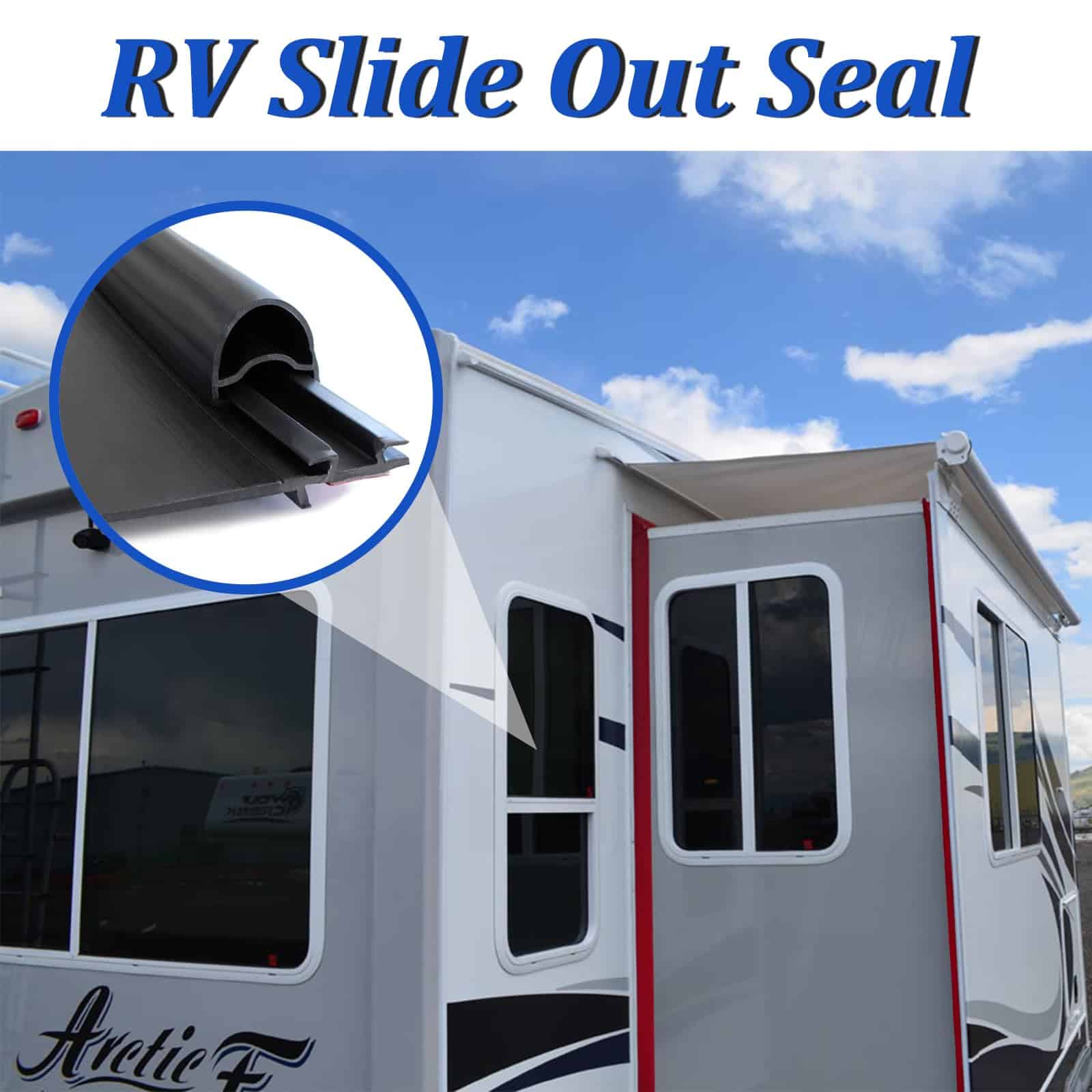 Sello deslizante para RV, sello de fieltro de 35 pies con - Imagen 7