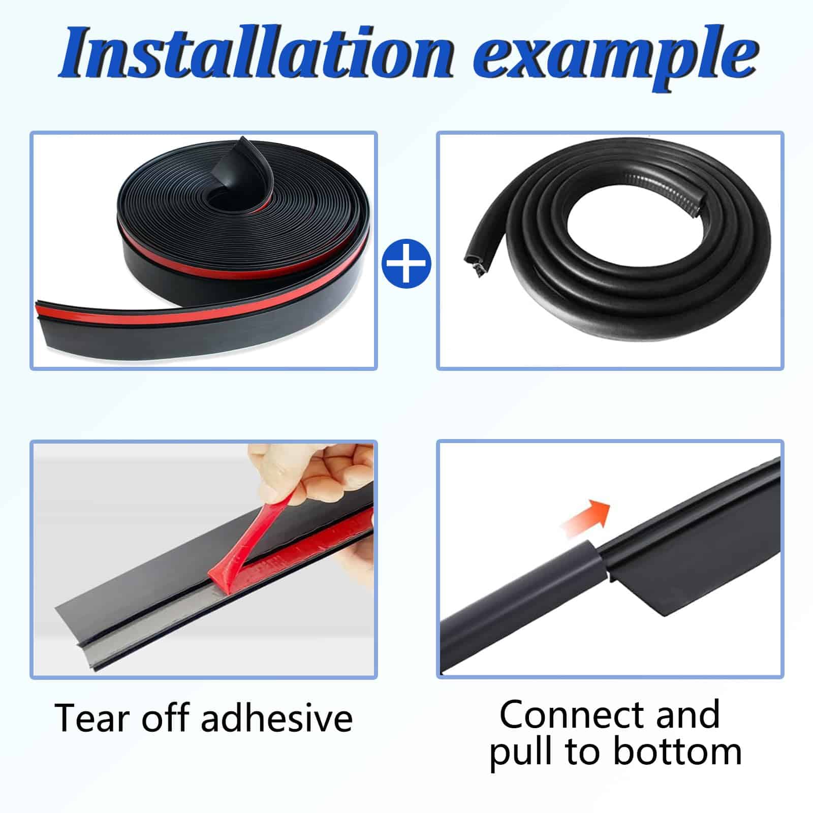 Sello deslizante para RV, sello de fieltro de 35 pies con - Imagen 5